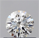 Diamante Natural 0.45 quilates, Redondo , Color F, claridad VS2 y certificado GIA
