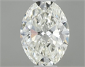 Diamante Natural 0.40 quilates, Ovalado , Color J, claridad VS1 y certificado GIA