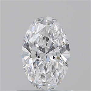 Picture of Natural Diamond 0.70 Carats, Oval with  Cut, D Color, VVS1 Clarity and Certified by GIA