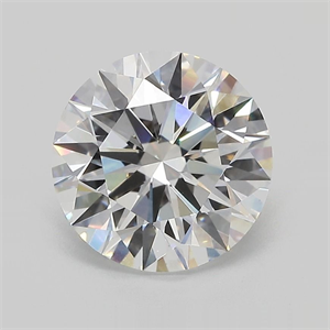 Picture of Lab Grown Diamond 3.40 Carats, Round with Ideal Cut, E Color, VS1 Clarity and Certified by IGI