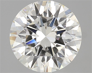 Picture of Natural Diamond 2.02 Carats, Round with Excellent Cut, G Color, VVS1 Clarity and Certified by GIA