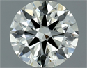 Diamante Natural 0.70 quilates, Redondo , Color K, claridad VVS2 y certificado IGI