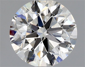 Picture of Natural Diamond 1.00 Carats, Round with Excellent Cut, I Color, SI2 Clarity and Certified by GIA
