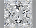 Natural Diamond 1.02 Carats, Princess with  Cut, F Color, VS2 Clarity and Certified by GIA