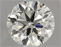 Diamante Natural 0.71 quilates, Redondo , Color K, claridad VS2 y certificado GIA