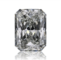Natural Diamond 0.52 Carats, Radiant with  Cut, G Color, VS2 Clarity and Certified by GIA