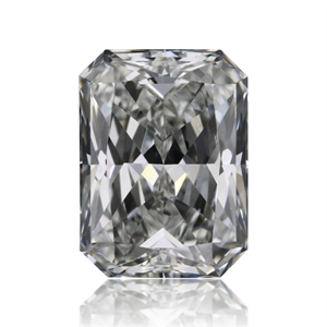 Picture of Natural Diamond 0.52 Carats, Radiant with  Cut, G Color, VS2 Clarity and Certified by GIA