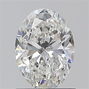 Picture of Natural Diamond 1.01 Carats, Oval with  Cut, F Color, VS1 Clarity and Certified by GIA