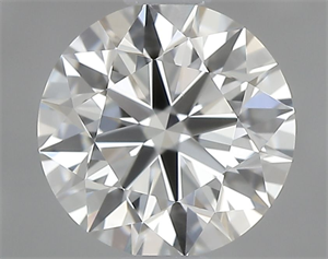 Picture of Natural Diamond 0.80 Carats, Round with Excellent Cut, I Color, VS1 Clarity and Certified by GIA