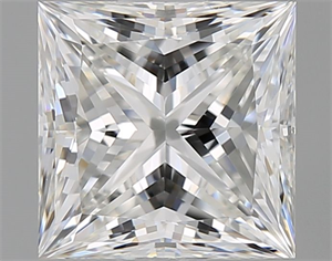 Foto Diamante Natural 1.02 quilates, Princesa , Color F, claridad VVS2 y certificado GIA de