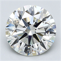 Diamante Natural 3.52 quilates, Redondo , Color J, claridad VS1 y certificado GIA