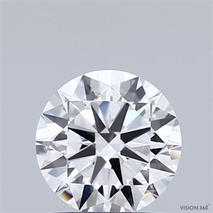 Picture of Lab Grown Diamond 1.01 Carats, Round with Excellent Cut, D Color, SI1 Clarity and Certified by IGI