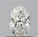 Diamante Natural 0.50 quilates, Ovalado , Color G, claridad VS1 y certificado GIA