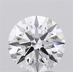 Picture of Lab Grown Diamond 3.03 Carats, Round with Ideal Cut, E Color, IF Clarity and Certified by IGI