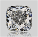 Natural Diamond 0.90 Carats, Cushion with  Cut, F Color, SI1 Clarity and Certified by GIA