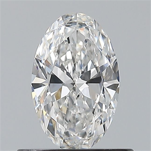 Picture of Natural Diamond 0.50 Carats, Oval with  Cut, E Color, VS1 Clarity and Certified by GIA