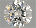Diamante Natural 5.02 quilates, Redondo , Color L, claridad SI1 y certificado GIA
