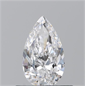 Diamante Natural 0.50 quilates, De pera , Color D, claridad VS2 y certificado GIA