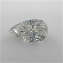 Diamante Natural 1.22 quilates, De pera , Color H, claridad SI2 y certificado GIA