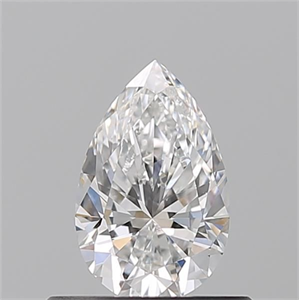 Picture of Natural Diamond 0.50 Carats, Pear with  Cut, E Color, VS1 Clarity and Certified by GIA