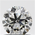 Natural Diamond 0.80 Carats, Round with Very Good Cut, I Color, SI2 Clarity and Certified by GIA
