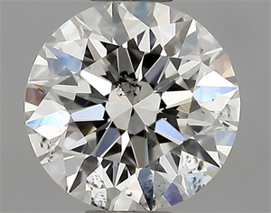 Foto Diamante Natural 0.50 quilates, Redondo , Color H, claridad SI2 y certificado GIA de