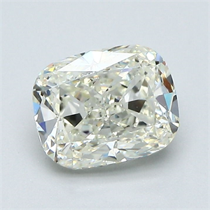 Picture of Natural Diamond 1.22 Carats, Cushion with  Cut, L Color, VS2 Clarity and Certified by GIA