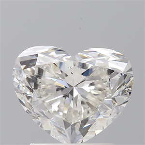 Picture of Natural Diamond 1.50 Carats, Heart with  Cut, H Color, SI1 Clarity and Certified by GIA