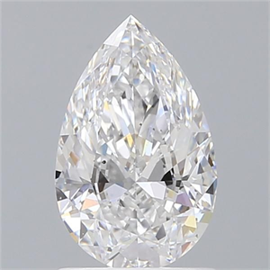 Foto Diamante Natural 1.01 quilates, De pera , Color D, claridad VS2 y certificado GIA de