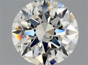 Picture of Natural Diamond 1.00 Carats, Round with Excellent Cut, I Color, SI2 Clarity and Certified by GIA