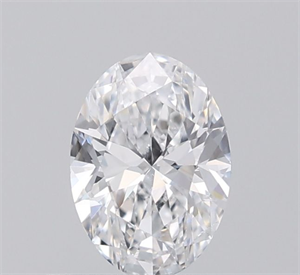 Picture of Natural Diamond 0.50 Carats, Oval with  Cut, D Color, SI1 Clarity and Certified by GIA