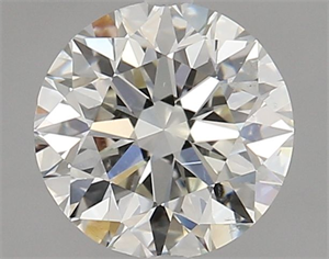 Picture of Natural Diamond 2.01 Carats, Round with Excellent Cut, K Color, SI1 Clarity and Certified by GIA