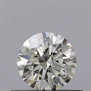 Picture of Natural Diamond 0.40 Carats, Round with Excellent Cut, H Color, VVS1 Clarity and Certified by IGI
