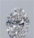 Diamante Natural 0.30 quilates, Ovalado , Color F, claridad VVS2 y certificado GIA