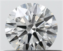 Diamante Natural 0.40 quilates, Redondo , Color I, claridad VVS2 y certificado IGI
