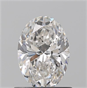 Diamante Natural 0.74 quilates, Ovalado , Color G, claridad SI1 y certificado GIA