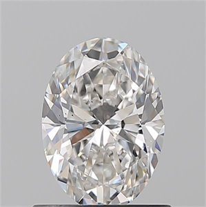 Foto Diamante Natural 0.74 quilates, Ovalado , Color G, claridad SI1 y certificado GIA de