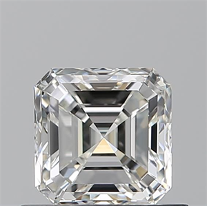 Picture of Natural Diamond 0.70 Carats, Asscher with  Cut, H Color, VVS1 Clarity and Certified by GIA