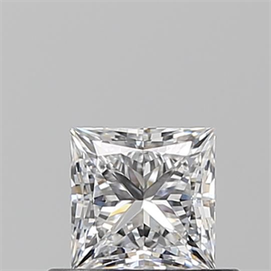 Foto Diamante Natural 0.51 quilates, Princesa , Color D, claridad VVS2 y certificado GIA de