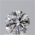 Diamante Natural 0.40 quilates, Redondo , Color E, claridad SI1 y certificado GIA