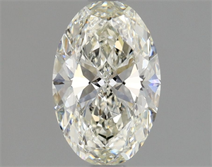 Picture of Natural Diamond 1.01 Carats, Oval with  Cut, J Color, SI1 Clarity and Certified by GIA