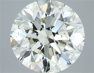 Foto Diamante Natural 5.01 quilates, Redondo , Color K, claridad SI2 y certificado IGI de