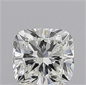 Natural Diamond 0.73 Carats, Cushion with  Cut, H Color, VS1 Clarity and Certified by GIA