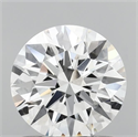Lab Grown Diamond 1.10 Carats, Round with Ideal Cut, D Color, VS2 Clarity and Certified by IGI