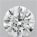 Lab Grown Diamond 1.04 Carats, Round with Ideal Cut, D Color, VS1 Clarity and Certified by IGI