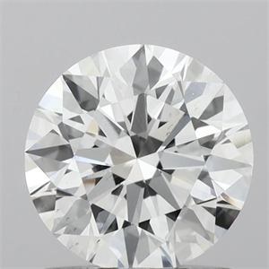 Picture of Lab Grown Diamond 1.04 Carats, Round with Ideal Cut, D Color, VS1 Clarity and Certified by IGI