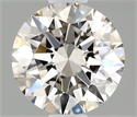 Diamante Natural 0.70 quilates, Redondo , Color J, claridad VS1 y certificado IGI