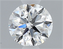 Diamante Natural 0.50 quilates, Redondo , Color F, claridad VS2 y certificado GIA