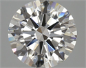Del inventario de diamantes de laboratorio, 3.02 quilates, Redondo , Color H, claridad VVS2 y certificado IGI