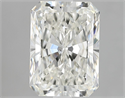 Natural Diamond 2.51 Carats, Radiant with  Cut, J Color, VS2 Clarity and Certified by GIA